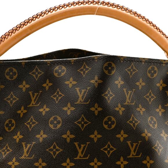 Louis Vuitton Artsy Tote MM Brown Canvas Monogram CA3160 - Picture 3 of 11
